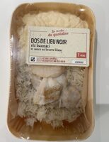 Dos de Lieu noir riz basmati et sauce au beurre blanc