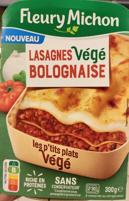 Lasagnes végé bolognaise