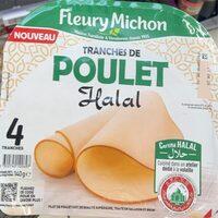 Tranches de poulet halal