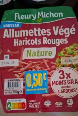 Allumettes Végé Haricots Rouges Natures