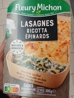 Lasagne Ricotta Epinards