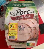 Roti de porc cuit