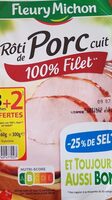Rôti de porc cuit 100% filet