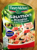 Saumon et risotto à la florentine
