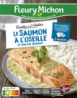 Le Saumon à l'oseille et son riz basmati