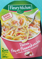 Pâtes façon flemmekueche