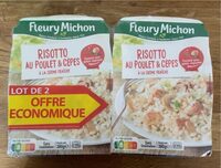 Risotto au poulet et cèpes à la crème fraîche