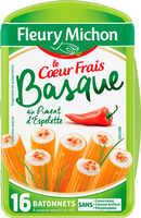 Le Coeur Frais Basque au piment d'Espelette - 16 bâtonnets