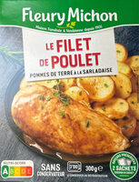 Le Filet de Poulet et ses Pommes de Terre à la Sarladaise