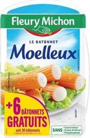 Bâtonnets surimi moelleux