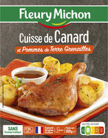 Cuisse de Canard et Pommes de Terre Grenailles