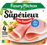 Le Supérieur - avec Couenne -25% de sel*