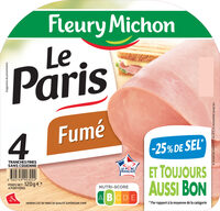 Le Paris fumé - 25% de sel* - 4 tr.