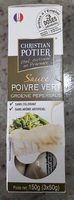 Sauce poivre vert