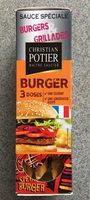 Sauce spéciale burgers et grillades