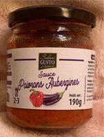 Sauce poivrons aubergine
