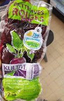 Betterave rouge epluchées