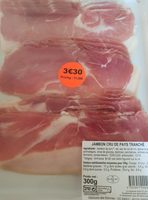 Jambon Cru De Pays Tranché