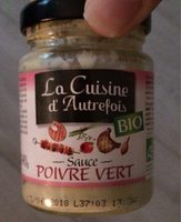 Sauce poivre vert