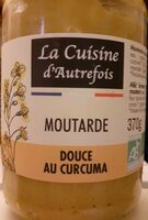 Moutarde douce au curcuma (Type Savora) - 370g