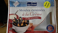 Sar Ocean moules à la crème et échalotes