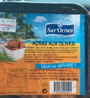Acras aux olives