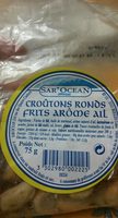 Croûtons ronds fits arôme ail