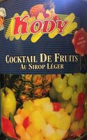 Cocktail de fruits au sirop léger