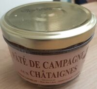 Pâté de campagne aux châtaignes