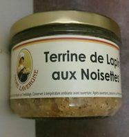 Terrine de lapin aux noisettes