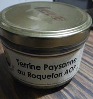 Terrine paysanne au roquefort AOP