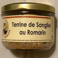 Terrine de sanglier au Romarin