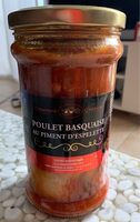 Poulet Basquaise au piment d'espelette