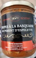 Tripes à la basquaise au piment d'Espelette