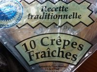 10 Crêpes Fraîches