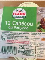 12 Cabécou du Périgord