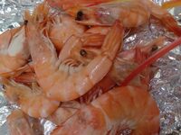Crevettes cuites