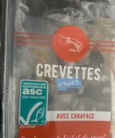 Crevettes crues