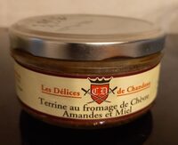 Terrine au fromage de chèvre amandes et miel