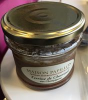 Maison Papillon, Provence Maison Papillon, Provence Terrine Chevreuil Aux Champignons - 160 g