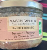Terrine au fromage de chèvre et thym
