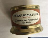 Terrine au roquefort pain d'épices