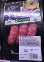 Saucisse porc fermier