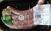 Saucisse porc bio