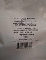Haricots verts extra fins
