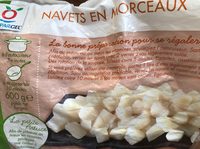 Navets en morceaux