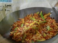 Poelee de legumes cuisinés facon wok