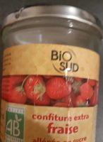 Confiture extra fraise allégé en sucre