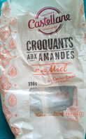 Castellane biscuiterie croquants amandes et miel sachet