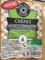 6 Crêpes au petit épeautre